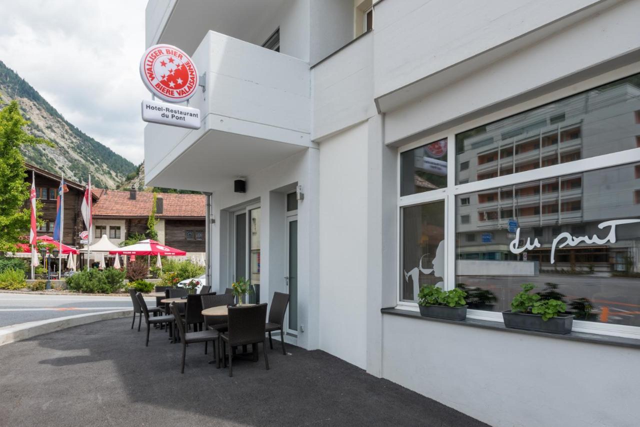 Hotel Du Pont Gampel-Bratsch Zewnętrze zdjęcie