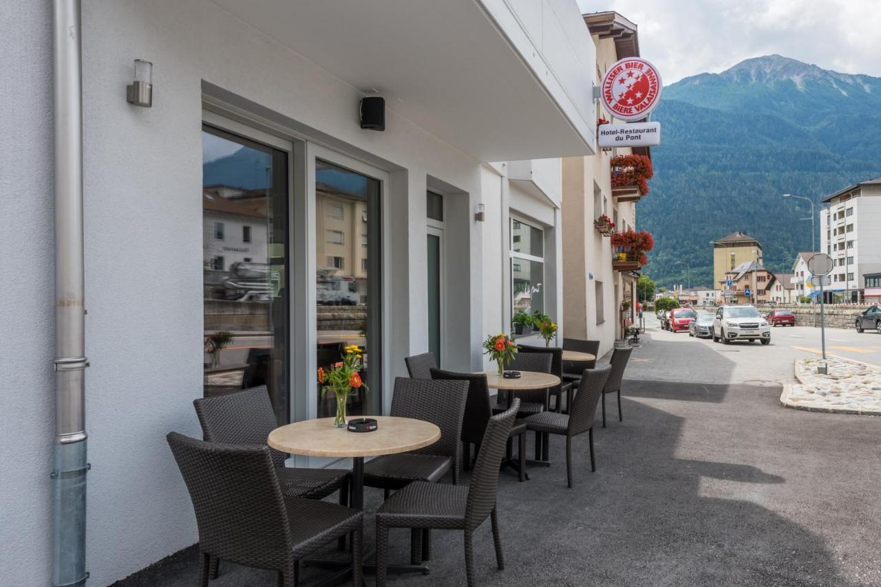 Hotel Du Pont Gampel-Bratsch Zewnętrze zdjęcie